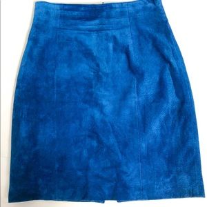 Vintage Danier Suede Skirt